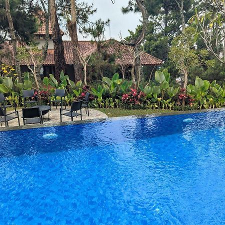 Cottonwood Exclusive Villa @Lembang Asri - Jacuzzi Playground Netflix Billyard Buitenkant foto
